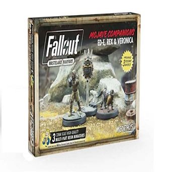 Fallout Wasteland Warfare Mojave Companions 3 pc Multi-Part Resin Miniatures