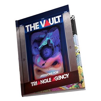 Modiphius Entertainment The Vault Missions for Triangle Agency Hardcover Supplement Expansion RPG Book