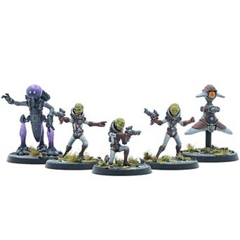 Modiphius Entertainment Fallout 5 pc Zetans Invaders From Beyond Miniatures