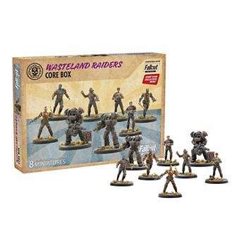 Modiphius Entertainment Fallout Wasteland Raiders 8 pc Miniatures Core Box