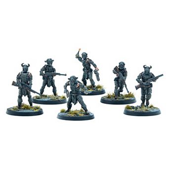 Modiphius Entertainment Fallout Cult of the Mothman Follower The Wilds of Appalachia Wave 6 pc Unpainted Resin Miniatures