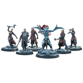 The Elder Scrolls Call to Arms Vampire Core 6 pc Resin Miniature Set