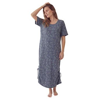 Dreams & Co. Plus Size Ruched Lounger