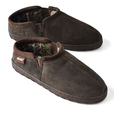 Men's Abbott Suede Slipper – MUK LUKS Muk Luks メンズ マットプリント ベルベルスエード クロッグスリッパ