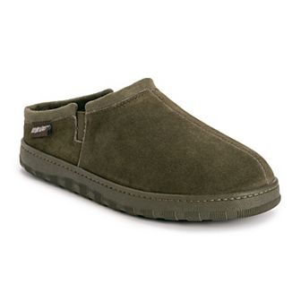 MUK LUKS Matt Men's Printed Berber Suede Clog Slippers