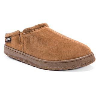 MUK LUKS Matt Men's Printed Berber Suede Clog Slippers
