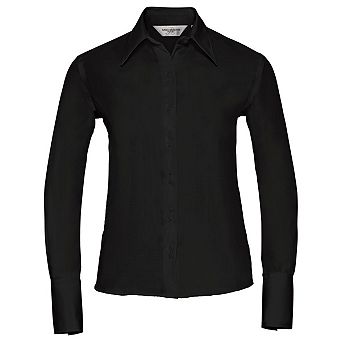 Russell Collection Womens/Ladies Ultimate Long-Sleeved Shirt