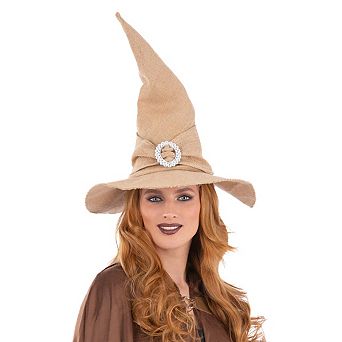 Smiffys Witch Burlap Costume Hat