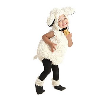 Black and White Lovely Lamb Costume for Babies and Toddlers