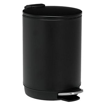 3L 0.8 Gallon Step Trash Can, 9.84 in x 6.69 in Stainless Steel Bathroom Garbage Can with Foot Pedal
