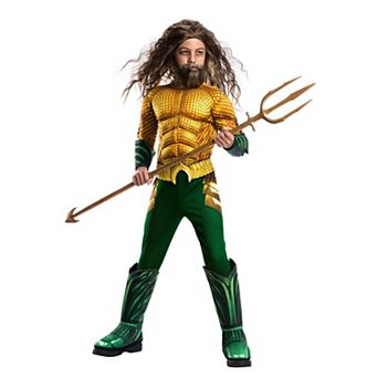 Boys' Aquaman Muscle Chest Costume