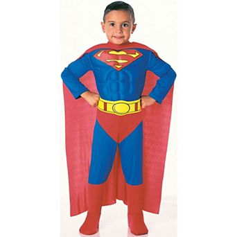 DC Comics Superman Muscle Chest Costume for Toddlers - Deluxe