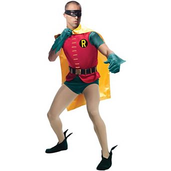 Men's Batman 1966 Classic Robin Costume - Grand Heritage