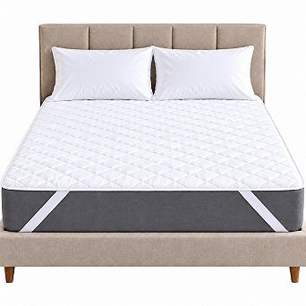 Waterproof Mattress Pad With Elastic Strap