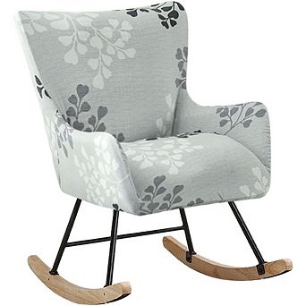 Stretch Rocking Chair Slipcover, Printed Glider Chair Cover