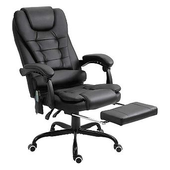 Vinsetto Deluxe Ergonomic Massage Office Chair with Lumbar Support