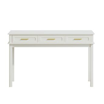 Trikiousd Bedroom Makeup Vanity 3 Drawers Dressing Table Writing Desk