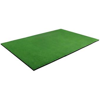 True Grip 3.8 ft x 5 ft Golf Hitting Mat, Artificial Turf Golf Training Mat for Swing Practice