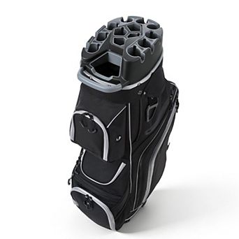 True Grip Golf Cart Bag Golf Stand Bag with Way Divider Top and Pockets