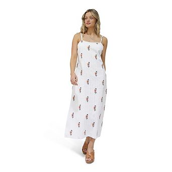 She Blooms Floral Midi Dress