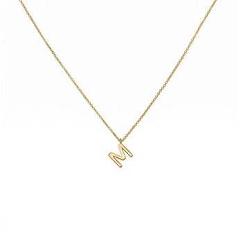 Pendant Necklace with 14k Gold Plating and Cubic Zirconia Accents for Personalized Gifting