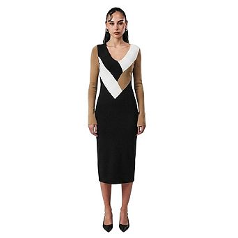 Boss Womens/Ladies Florency Viscose Slim Midi Dress