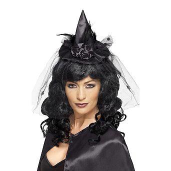 Smiffys Womens/Ladies Witch Hat Costume Headpiece