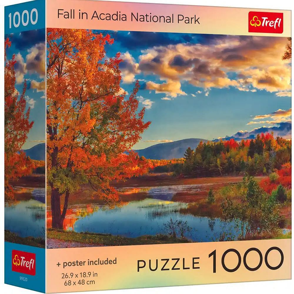 Trefl 1000 Piece Puzzle - Fall in Acadia National Park