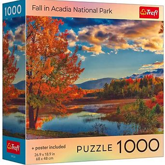 Trefl 1000 pc Puzzle - Fall in Acadia National Park