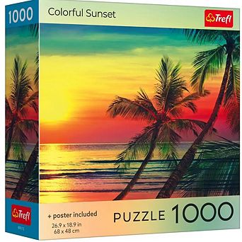 Trefl 1000 pc Puzzle - Colorful Sunset