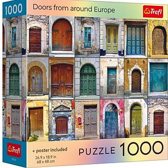 Trefl 1000 pc Puzzle - Doors from Around Europe