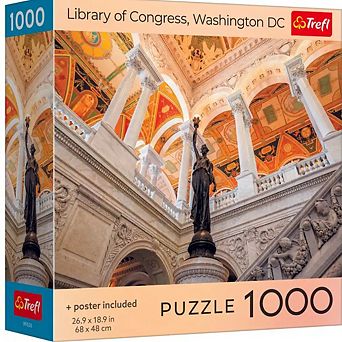 Trefl 1000 pc Puzzle - Library of Congress, Washington DC