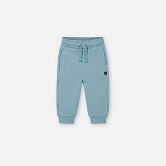 Baby Boy Nordic Buddies Fleece Drawstring Sweatpants with Side Pockets