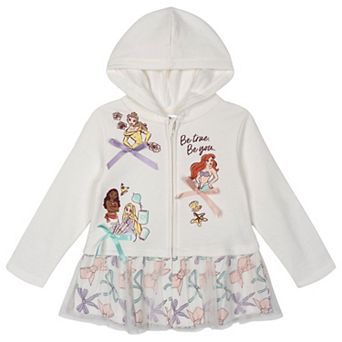 Disney's Princess Zip-Up Hooded Sweatshirt
