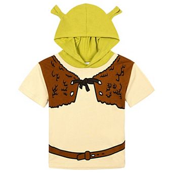 DreamWorks Shrek Cosplay Hooded T-Shirt