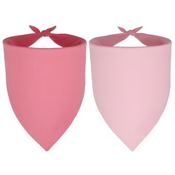 Pink Girl Dog Bandanas