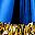 Gold Blue Iridescent