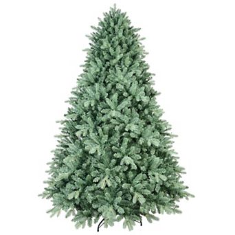5ft Blue Spruce Christmas Tree with 592 Fire-Resistant Tips, Artificial Christmas Tree Premium