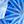 Silver Tone Blue