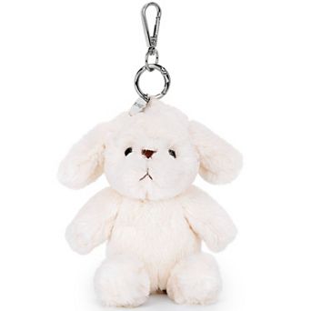 McHugs Plush Bag Charm Joyce Dog Stuffed Animal Clip Keychain