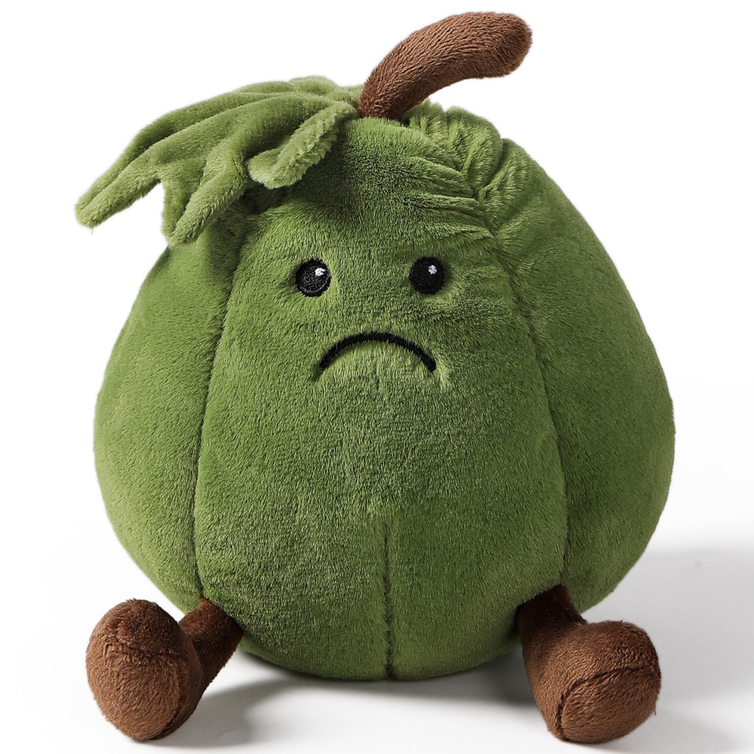 Детские мягкие игрушки McHugs Gourmet Series Aggrieved Squash 7-inch Soft Weighted Cuddle Toy