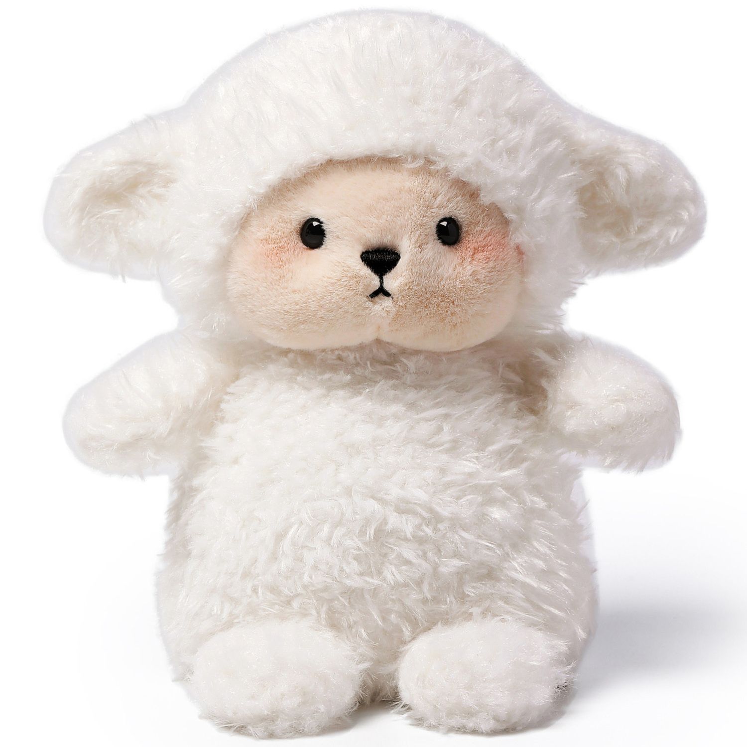 Детские мягкие игрушки McHugs New Born Baby Lamb 7-inch Soft Weighted Cuddle Toy
