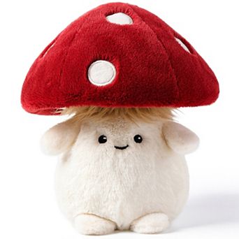 McHugs Fairy Series Russula Vinosa 7-Inch Soft Plush Mushroom Toy