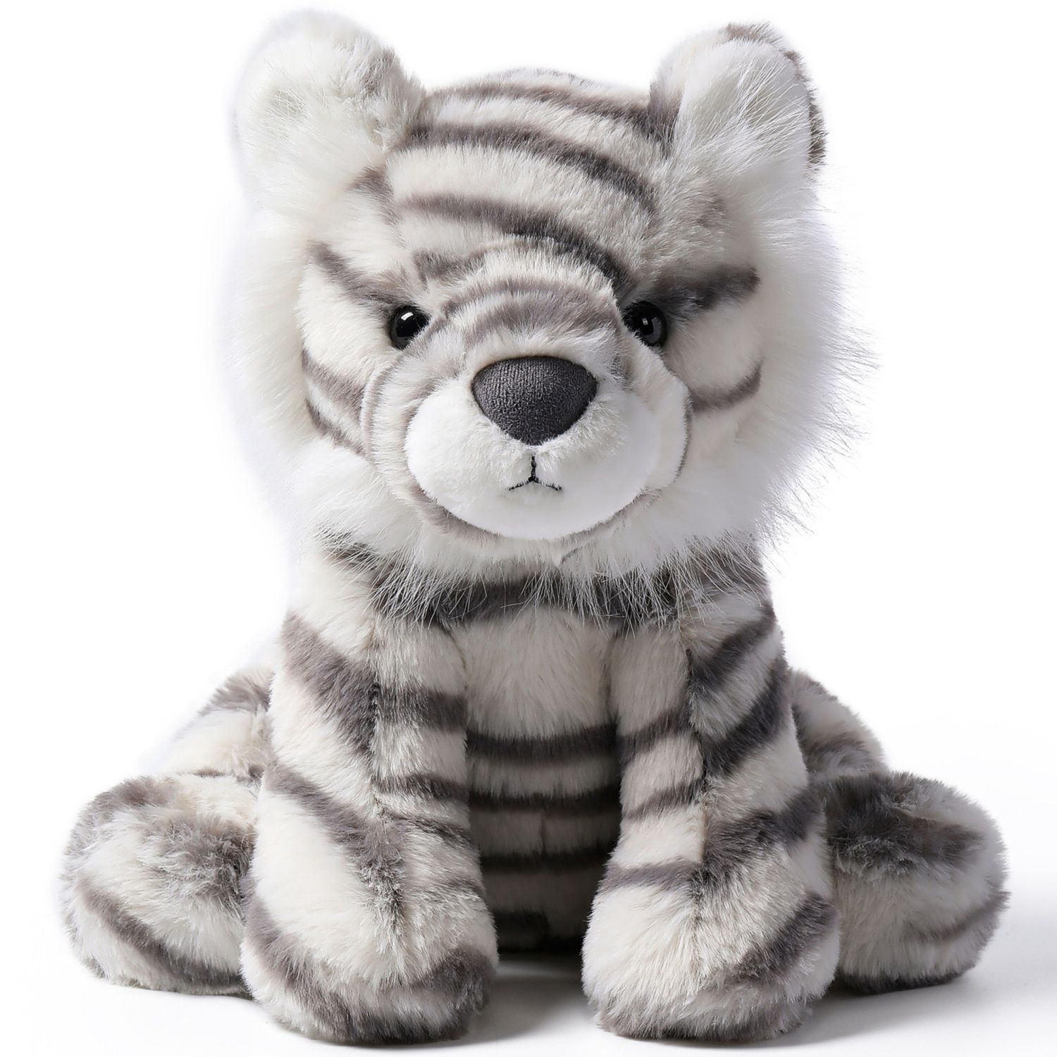 Детская мягкая игрушка McHugs Moon White Tiger 9.8-Inch Soft Weighted Plush Cuddle Toy