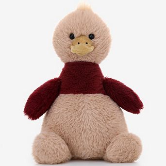 McHugs Bordeaux Duck 9.8-Inch Soft Weighted Cuddle Toy