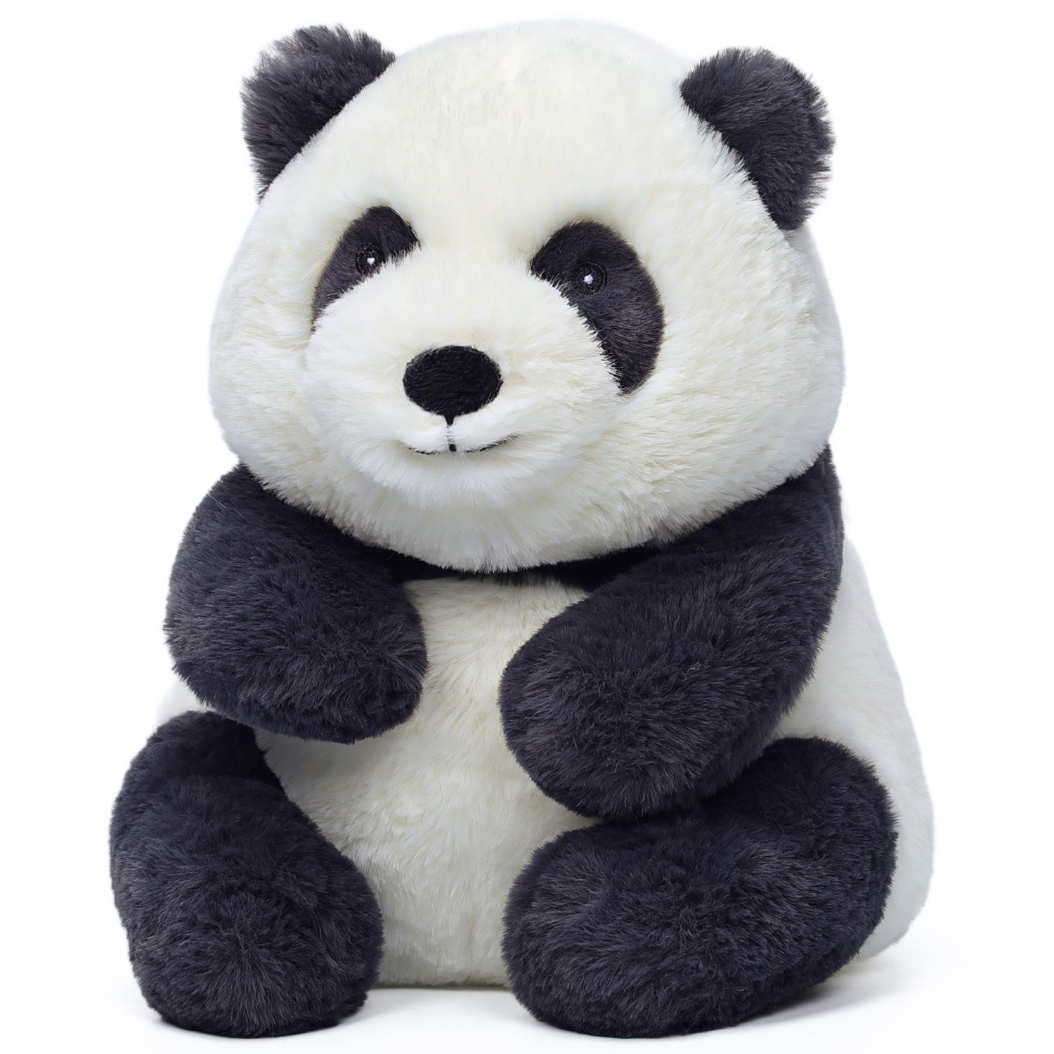 Детские мягкие игрушки McHugs Smiling Panda Momo 9.8-Inch Soft Weighted Cuddle Toy