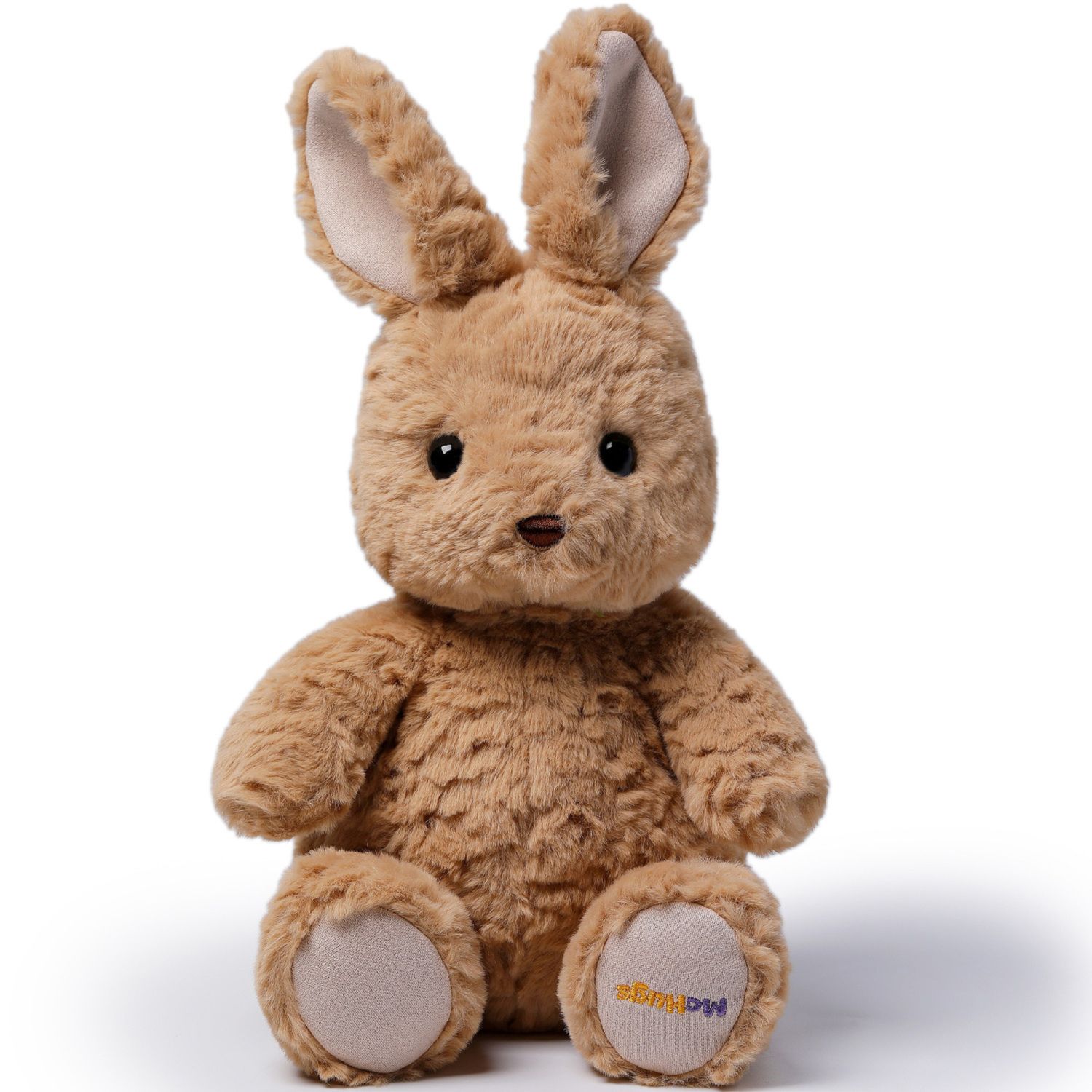 Детские мягкие игрушки McHugs Latte Bold Bunny 9.8-Inch Soft Weighted Cuddle Toy