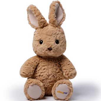 McHugs Latte Bold Bunny 9.8-Inch Soft Weighted Cuddle Toy