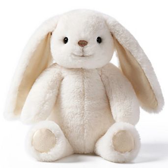 McHugs Milky Smiling Rabbit 9.8-Inch Soft Weighted Cuddle Toy