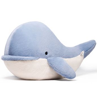 McHugs Big-Headed Whale 21.6-Inch Soft Weighted Cuddle Toy